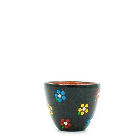 Vase en terre cuite peinte et vernie