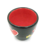 Vase en terre cuite peinte et vernie