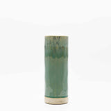 Vase rond en grès bleu I Objet de décoration du Portugal Vase rond en grès bleu "Madeira"